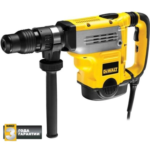 Фото Перфоратор вертикальный DeWalt D25723K / 1.4 кВт, 14 Дж, SDS-Max, 2 режима