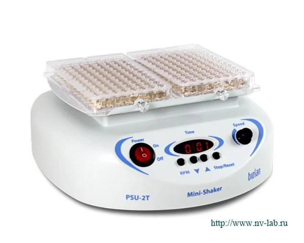 Фото Мини шейкер PSU-2T BioSan для иммунологического анализа