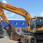 фото Аренда Экскаватора Hyundai R180w-9S (трамбовочная плита)