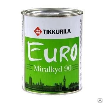 Фото Тиккурила Tikkurila Эмаль тиксотропная MIRALKYD 90 А в/глянц 0,9л