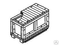 Фото Ящик каркасно-щитовой разборный на болтах или шурупах с наружным каркасом