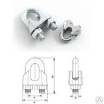 фото Канатный зажим (диам.каната 3мм, 5мм, 6мм, 8мм, 10мм, 13мм)