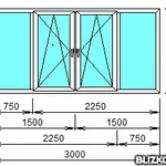 фото Лоджия пластиковая 3000х1500 WHS 4-камерный (стекло 4 мм)