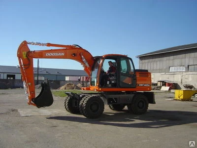 Фото Колесный экскаватор Doosan DX140W