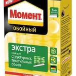 фото Клей обойный &quot;МОМЕНТ&quot; Экстра 250г (5-6рул.) 1/24 Германия