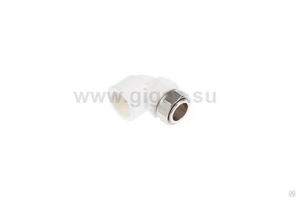 Фото Угольник PPR с накидной гайкой 20х1/2" (уп.10/180) Valtec