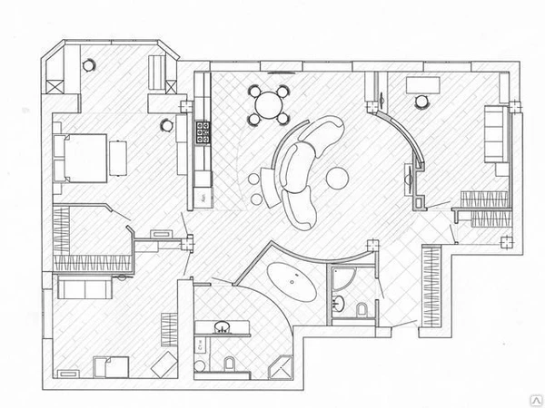 Фото Проекты: Перепланировка квартир, жилых и не жилых помещений