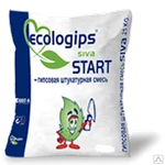 фото Штукатурка Ecologips siva START 25 кг Турция