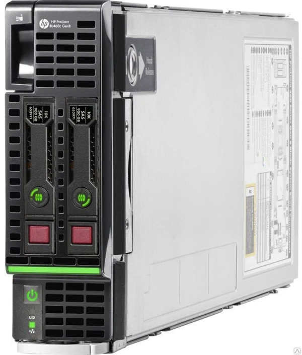 Фото Сервер HPE ProLiant BL460c Gen9 2xE5-2660v4 4x32Gb x2 2.5&quot; SAS/SATA 3-3-3 (