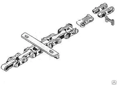 Фото Цепь на конвейер скребковый 1С50-01