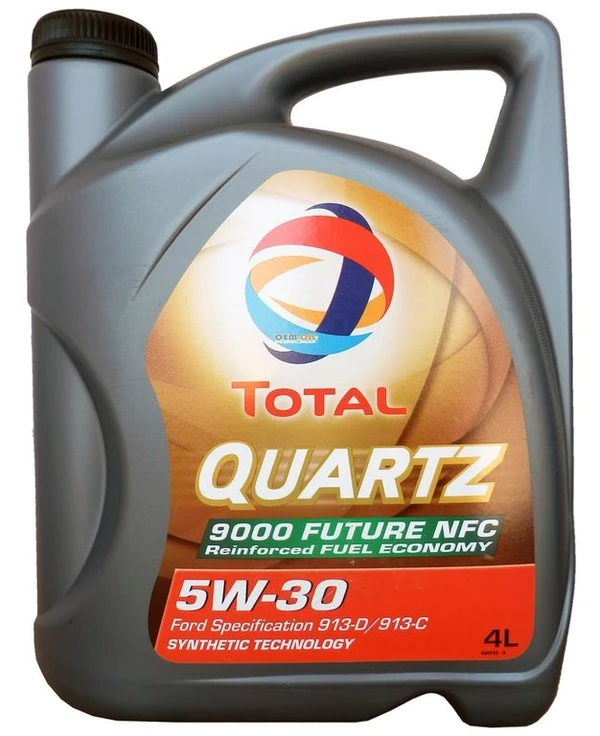 Фото Масло моторное синтетическое  TOTAL QUARTZ 9000 FUTURE NFC 5W30 4л