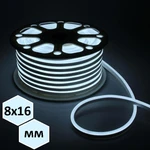 фото Гибкий неон (LED/м-120-SMD2835-220V, 8mm*16mm,100м, белый холодный)