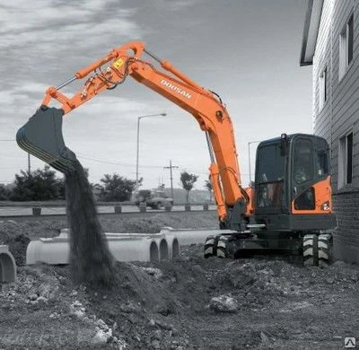 Фото Гусеничный мини Экскаватор Doosan DX 80LC