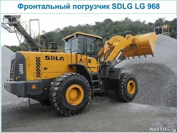 Фото Погрузчик фронтальный одноковшовый SDLG LG 968