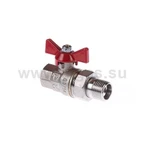 фото Кран шаровой BASE с полусгоном 1/2 (уп.10/160) Valtec