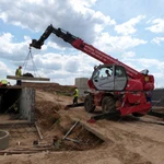 Фото №2 Аренда телескопического погрузчика Manitou MRT 2150, Москва