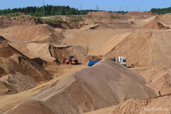 Фото ПГС (песчано-гравийная смесь), гравий до 30%