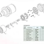 фото Гидронасос Komatsu SWING MOTOR PC200-7