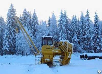 Фото Аренда трубоукладчика Komatsu D155-1