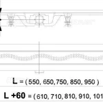 фото Душевой трап линейный Alcaplast APZ8 Simple 850