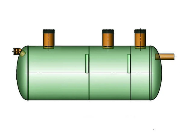Фото Септик из стеклопластика