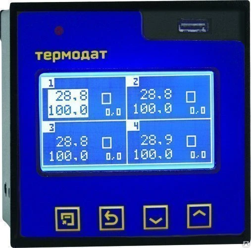 Фото Прибор Термодат-17Е6/4УВ/4С/1Р/485/4Gb/F
в