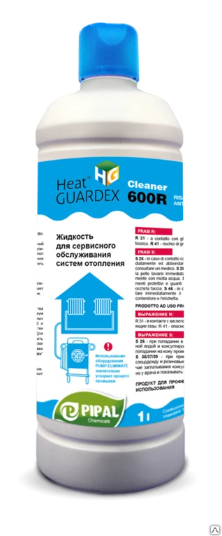 Фото Реагент для удаления отложений в системах отопления «CLEANER 604/R»