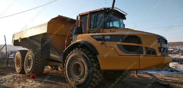 Фото Аренда сочлененного самосвала Volvo A40E, Домодедово