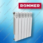 фото Радиатор алюминиевый ROMMER Profi  500/80, 1 секция