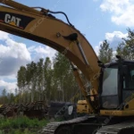 фото Аренда гусеничного экскаватора Caterpillar 330D L, Новосибирск