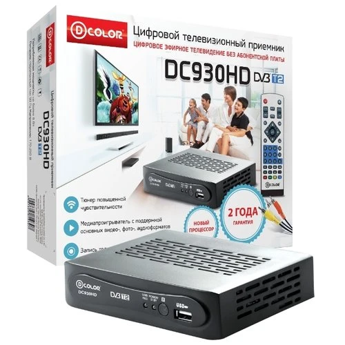 Фото TV-тюнер D-COLOR DC930HD