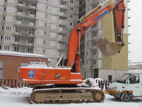 Фото Аренда экскаватора hitachi 300