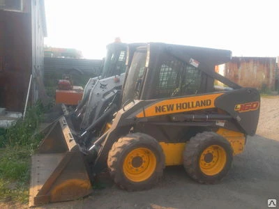 Фото Услуги мини-погрузчика NEW HOLLAND L160(Bob cat s200)