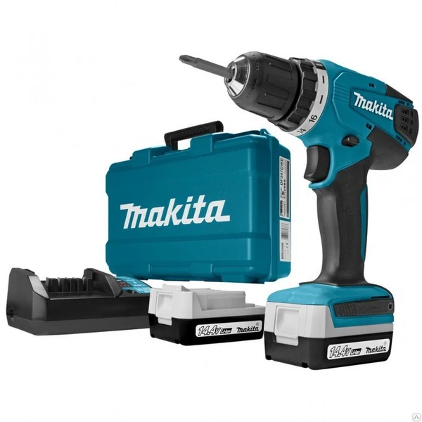 Фото Дрель-шуруповерт аккумуляторная MAKITA DF 347 DWE