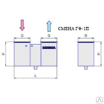 фото Гидрофильтр (Спайкер) SMENA ГФ-1(П) 8000