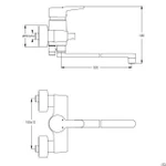 фото Смеситель для ванны Ideal Standard Connect Blue B9923AA