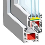 фото Окна EXPROF профиль Practica 3-х камерный
