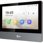 фото HikVision DS-KH8350-WTE1 7″ цветной IP видеодомофон