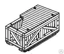 Фото Ящик каркасно-щитовой плотный разборный с наружным каркасом