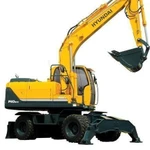 фото Колесный экскаватор Hyundai R140W-9S