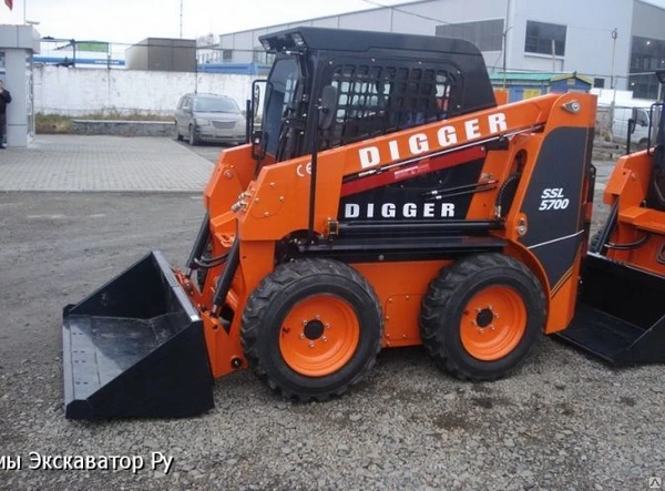 Фото DIGGER SSL5700 Аренда мини-погрузчика