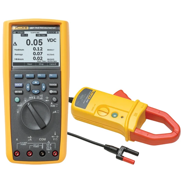 Фото Комплект - мультиметр Fluke 287 с токовыми клещами Fluke I410