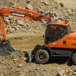 фото Аренда колесного экскаватора Doosan DX160W, Санкт-Петербург