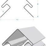 Фото №2 Наружный угол для винилового сайдинга 3050мм, киви Дёке PREMIUM