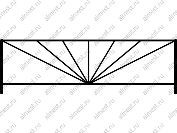 Фото Ограждение газонное AB-5011 эконом