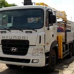 фото Кран-манипулятор SOOSAN 1015S на шасси HYUNDAI HD-260