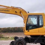 фото Аренда колесного экскаватора Hyundai R170W-7, Москва