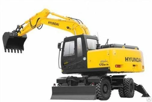 Фото Услуги колесного экскаватора Hyundai r 170 w-7