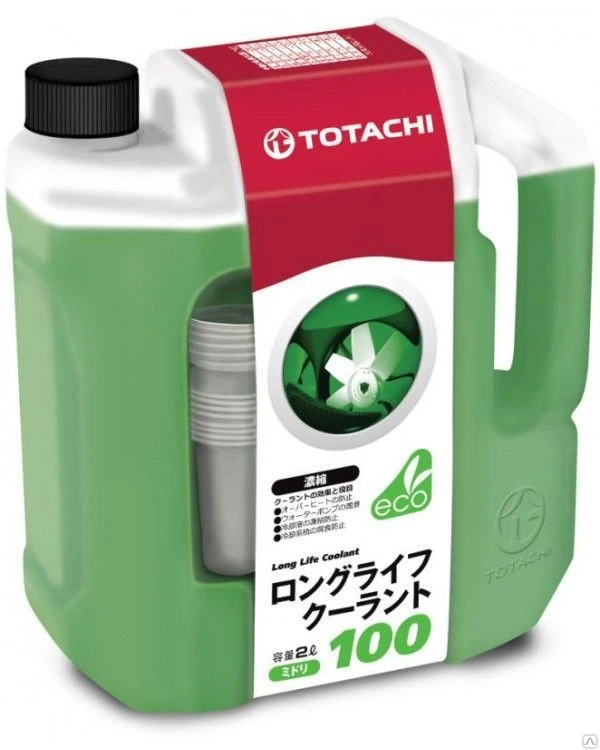 Фото Антифриз TOTACHI NIRO LLC GREEN -40°C 10л