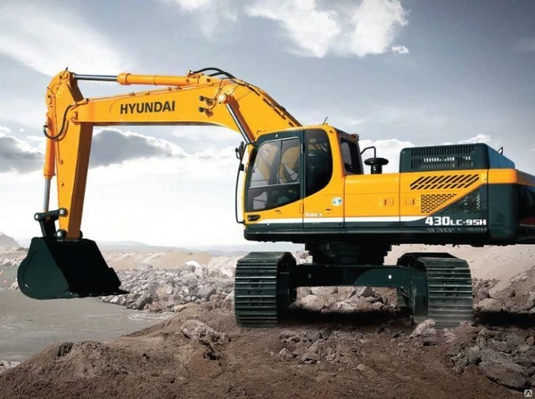 Фото Экскаватор гусеничный HYUNDAI R430LC-9SH (ковш 2,1 куб.м, гус 600 мм)